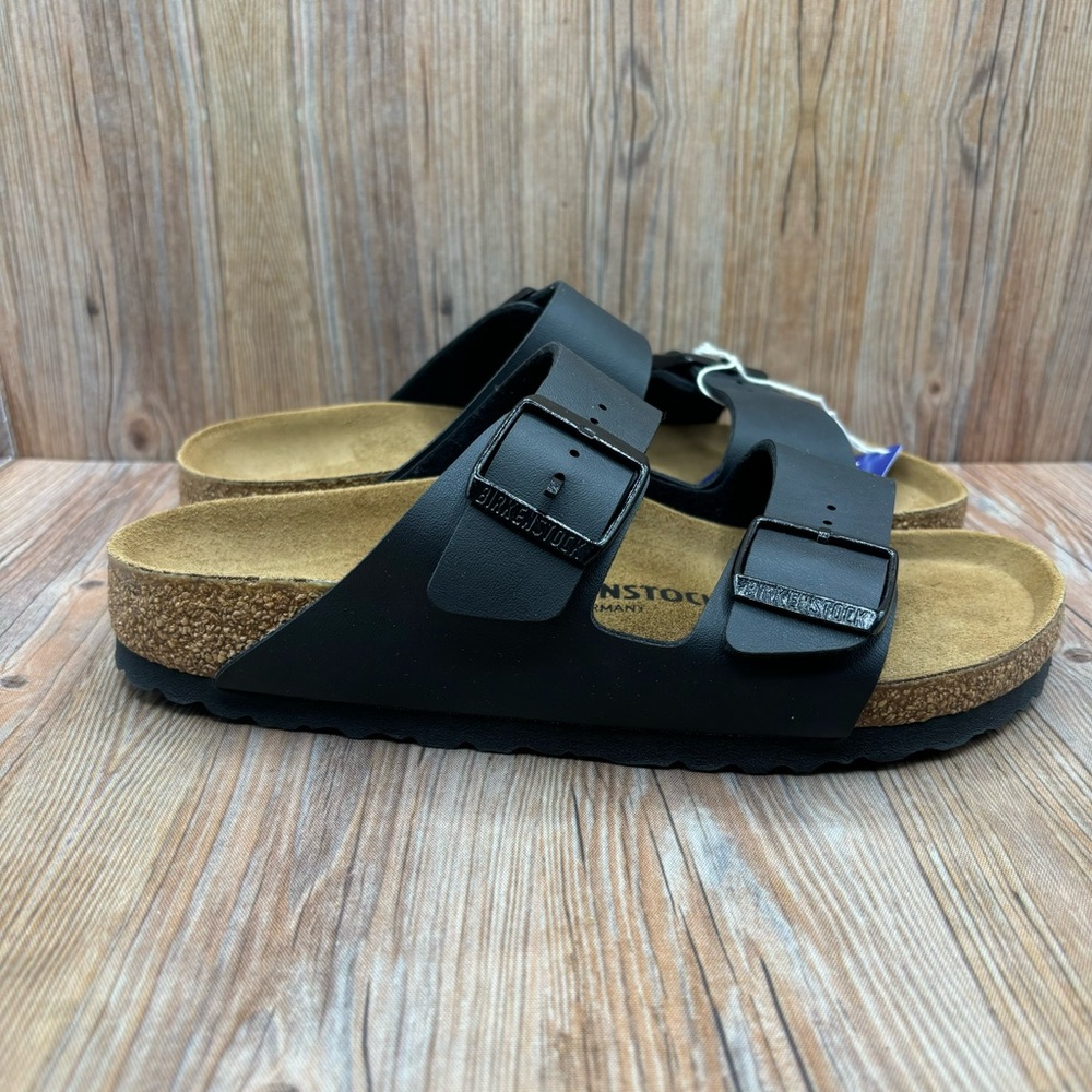 Birkenstock Unisex Arizona Black Slip On EU 38